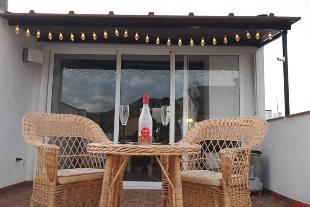 Apartamento Casa Con Vistas Al Campo Y Cocina Con Terraza Villanueva de San Juan 外观 照片